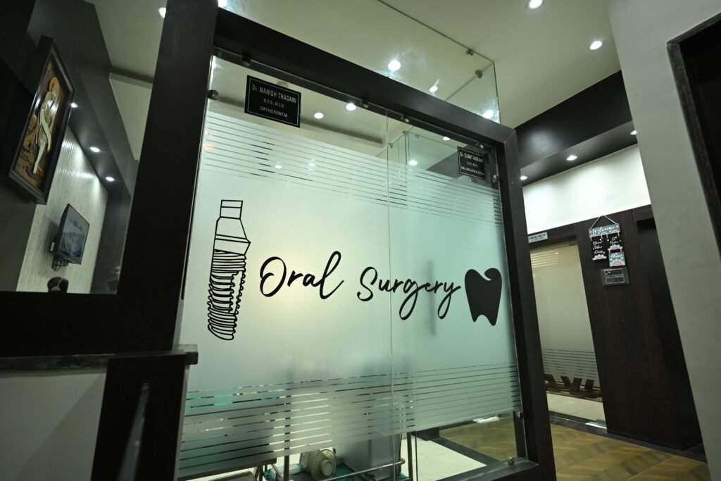 Dedicated oral surgery suite at Smileography, Jabalpur